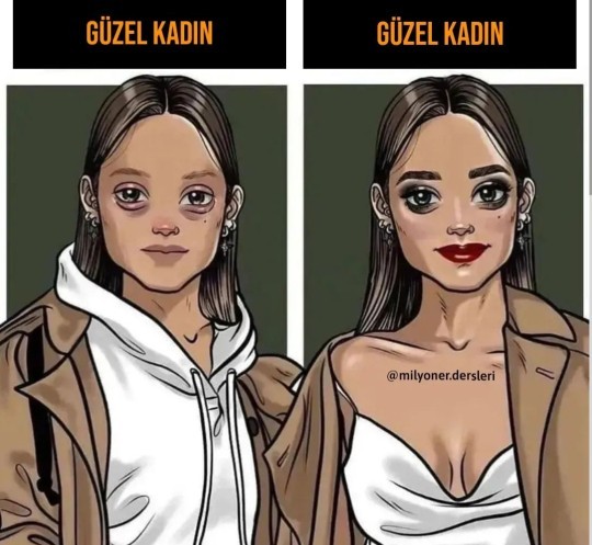Güzel kadın imajıyla mı güzeldir, olduğu haliyle mi?
