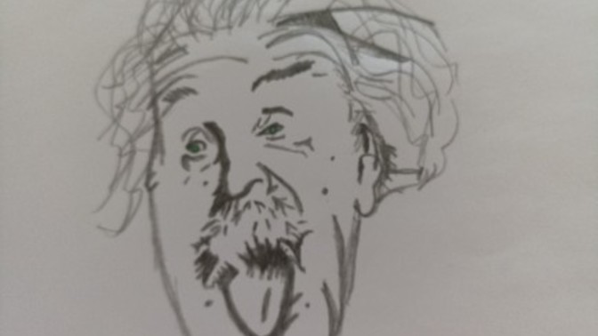 Resim çizdim nasıl olmuş? Sizce bu adam kim?