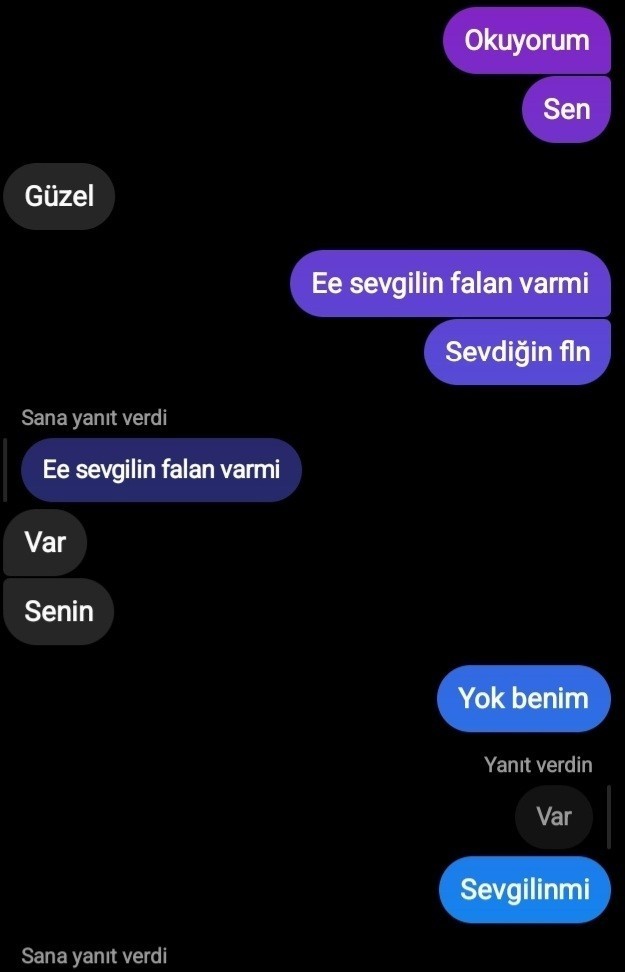 Flörtüme fake hesaptan yazdım, cevap verdi. Sizce ne yapmaya çalışıyor?