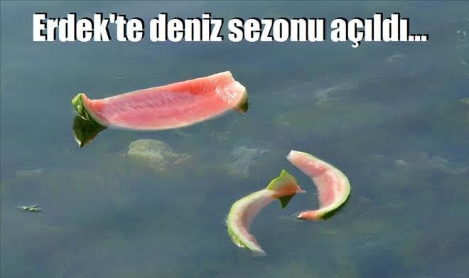 Yazın geldiğini anlatan o şey sizce nedir?