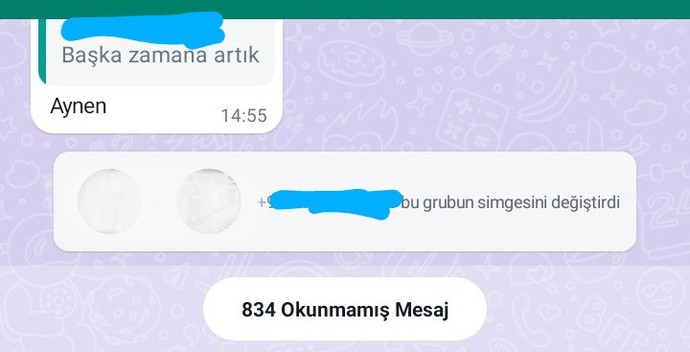 Siz yokken yapılan grup sohbetlerini tek tek okur musunuz?