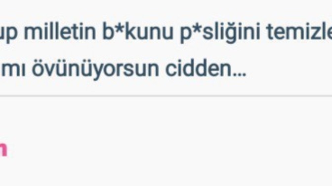 Böyle hemcinslerimden utanıyorum küçümsemek neden?