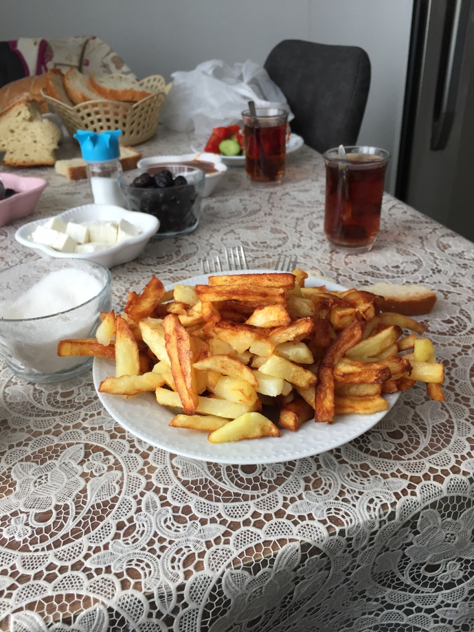 Benim sofra böyle aga?