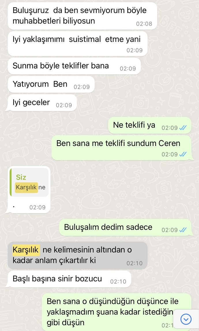 Paramı yemeye çalışan bu kızla nasıl işi pişiririm?
