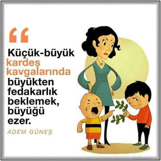Küçük- büyük kardeş kavgasında büyük çocuktan fedakarlık beklenmeli mi?