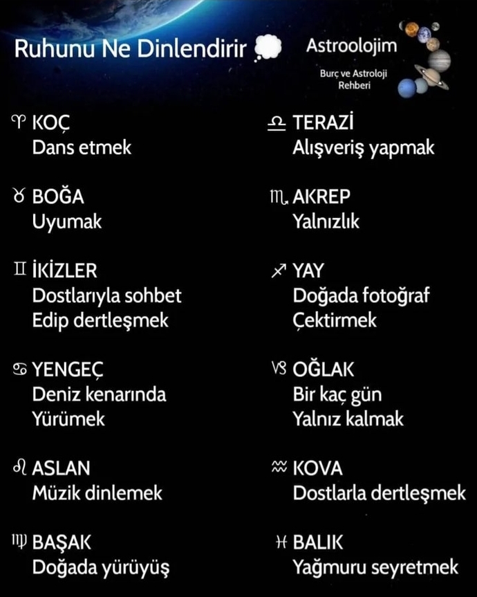 Burcuna göre senin ruhunu ne dinlendirir?