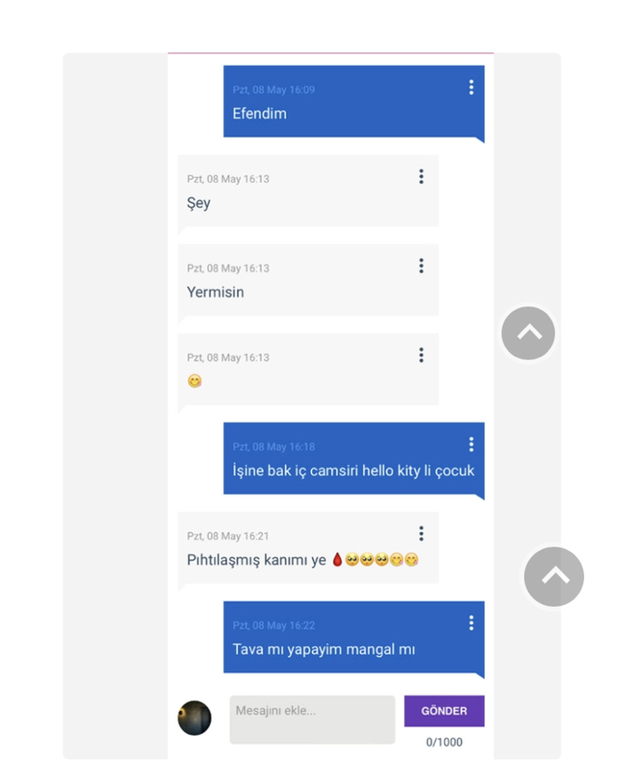 Bunlar nasıl mesaj böyle size de sık sık geliyor mu?