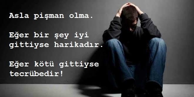 Bir nasihat verecek olsaydınız bu ne olurdu?