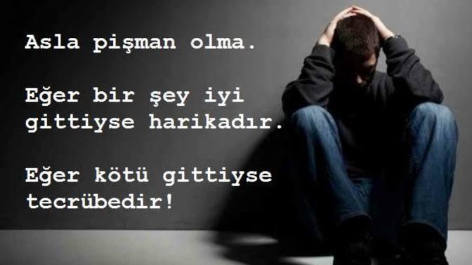 Bir nasihat verecek olsaydınız bu ne olurdu?