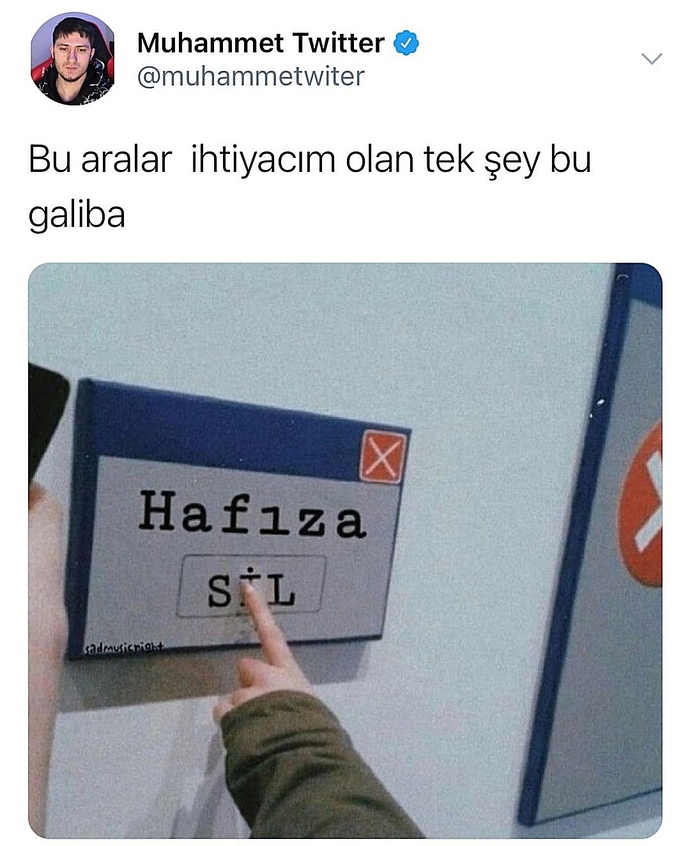 Bu aralar ihtiyacın olan tek şey ne?
