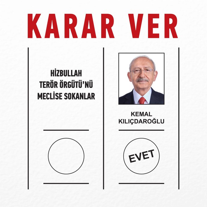 28 Mayıs da oyunu kime vereceksin?