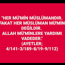 Aklını kullanan mümin müslümanların yaşamlarının aşırı huzurlu geçmesi tesadüf mü?