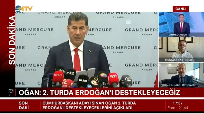 Oğan 2. Turda Erdogan dedi, Siz ne diyorsunuz?