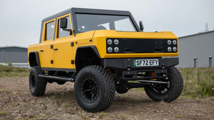 Munro MK_1 Pick-Up tanıtılmış! Arazi arabası kullanmak ister miydiniz?