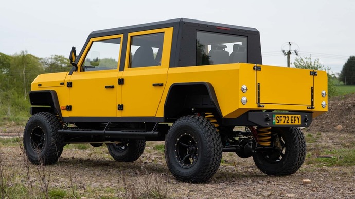 Munro MK_1 Pick-Up tanıtılmış! Arazi arabası kullanmak ister miydiniz?