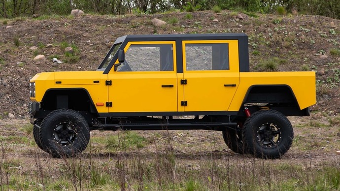 Munro MK_1 Pick-Up tanıtılmış! Arazi arabası kullanmak ister miydiniz?