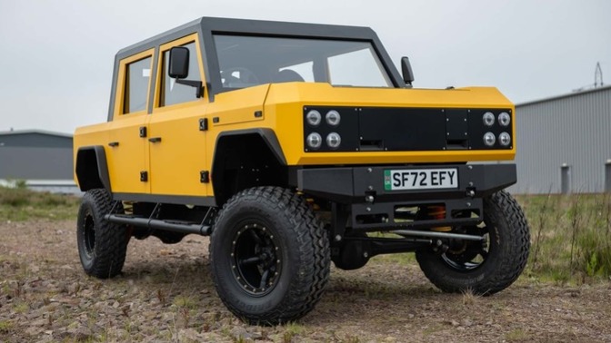 Munro MK_1 Pick-Up tanıtılmış! Arazi arabası kullanmak ister miydiniz?