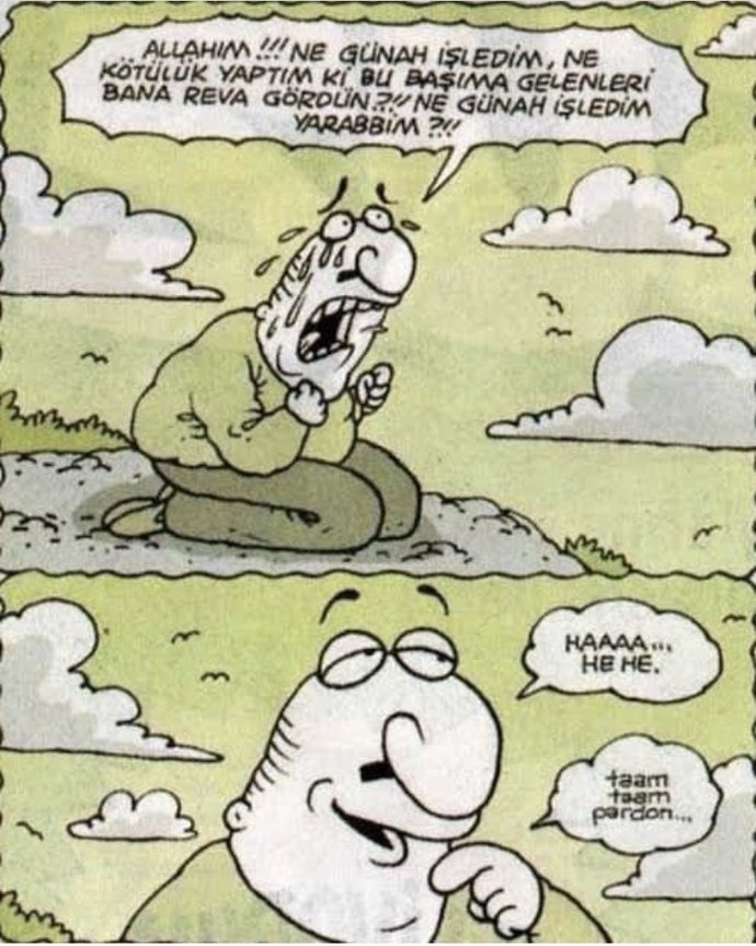 Görseldeki gibi Taam taam pardon dediginiz birsey var mi, Nedir?