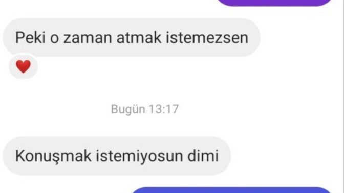 Arkadaşlar attığım fotoda da gördüğünüz gibi sürekli belirsizlik içinde mesajına ne cevap vermeliyim?
