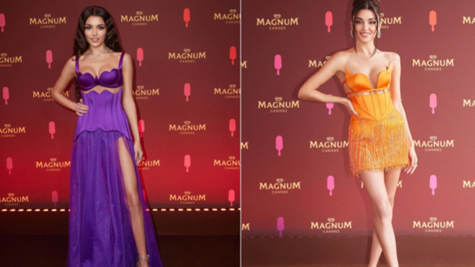 Hande Erçel'in Cannes seçimlerinden hangisini daha çok beğendik karar veremiyoruz. Sence hangi elbise daha güzel?