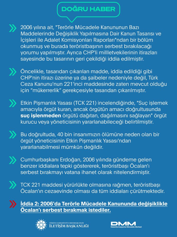 Akp iktidarlığında terörist başına 3 kez af kanunu teklif edildiğini biliyor muydunuz?