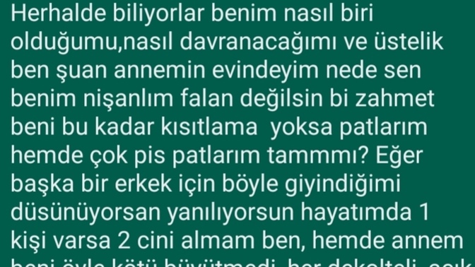 Böyle bir durumda, sevgilinizden ayrılırmısınız?