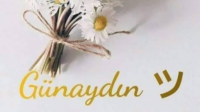 Günaydın... Bugün beklediğiniz "GÜNAYDIN" mesajını aldınız mı?