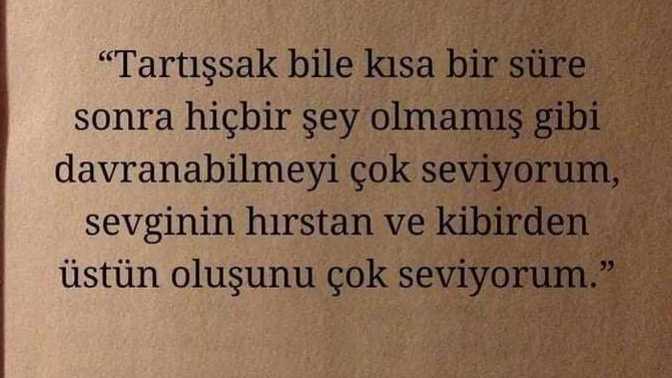 Sizce sevgi hırs ve kibirden üstün müdür?