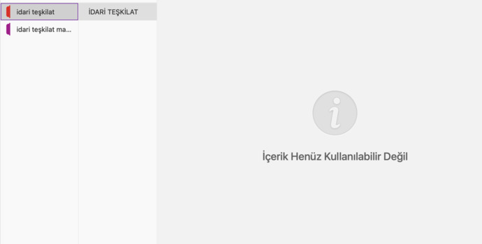 Microsoft Onenote uygulamasında notum kayboldu, nasıl bulurum?