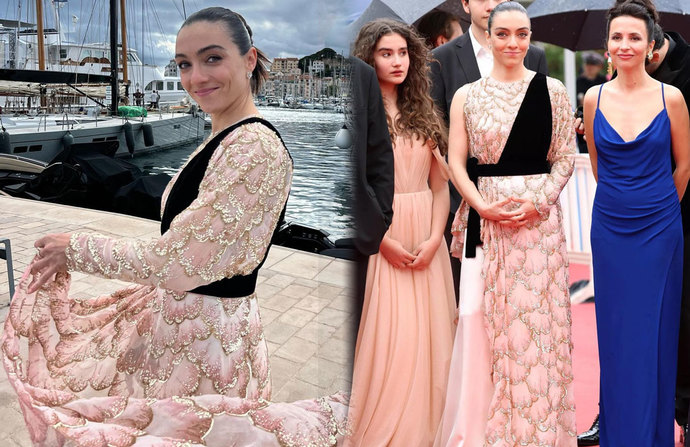 Merve Dizdar Cannes kıyafeti