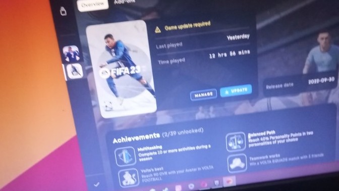 FIFA 23 oynayacaktım güncelleme mi istiyor güncelliyorum tekrar güncellememi isteyip açılmıyor ne yapmam gerekiyor?