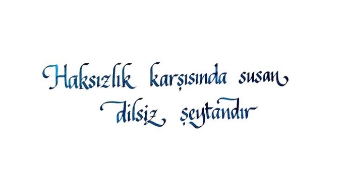 Sessiz kalıcam…