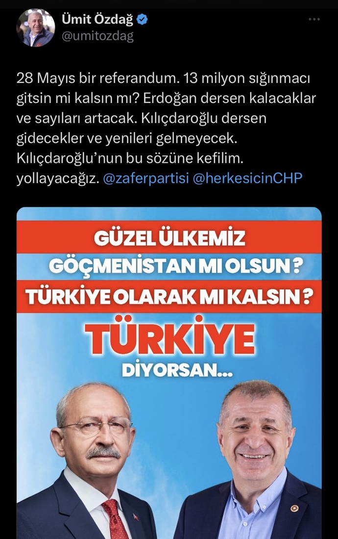 Cumhurbaşkanı sizce neden göndermiyor sığınmacıları?