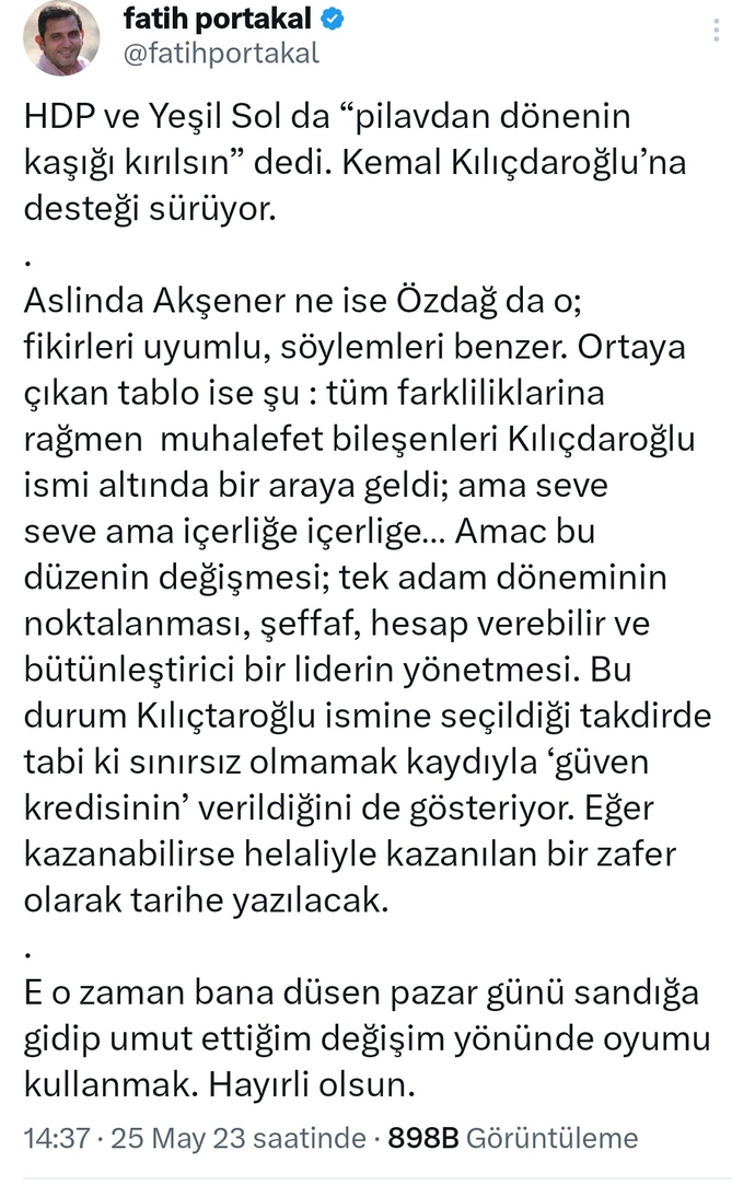 HDP ve yeşil Sol parti Kemal Kılıçdaroğlu dedi oylar düşer mi?
