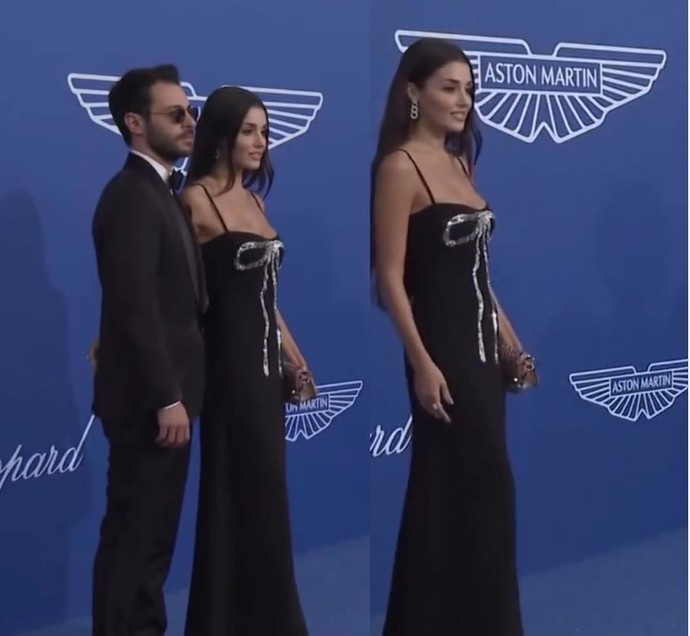 Hakan Sabancı & Hande Erçel Cannes’ta