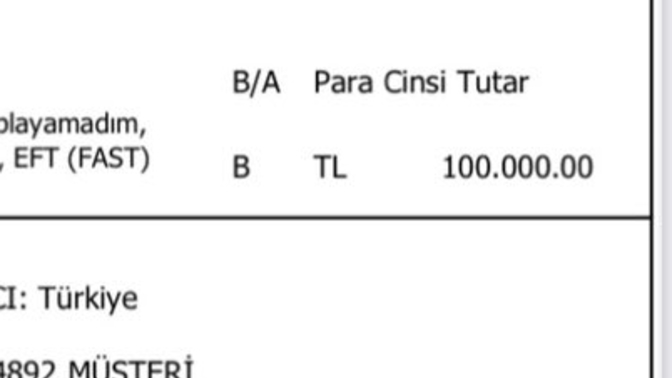 Babama 100 lira at dedim kazara ne kadar attı?