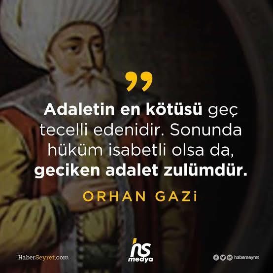 Sadece gecikmesinden bahsediyor...