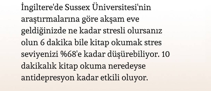 Kitap okumayı sever misiniz? Düzenli kitap okuma alışkanlığınız var mı?