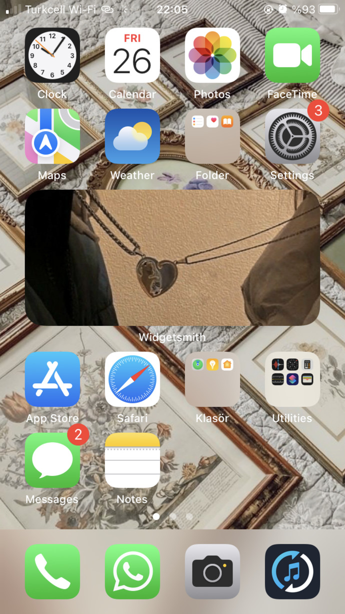 Telefon duvar kağıdınızda ne var?
