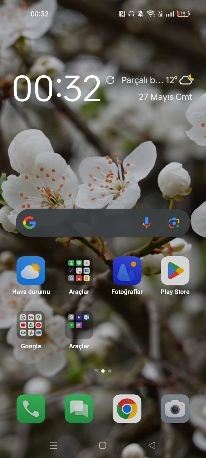 Telefon duvar kağıdınızda ne var?