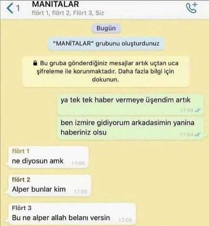 Böyle bir gruba eklenseniz ilk tepkiniz ne olur?