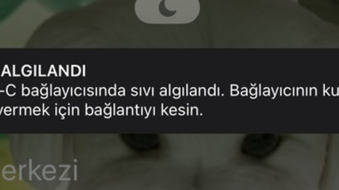 Sıvı teması var diyip duruyor ama sıvı teması falan yok ne yapacağıım?