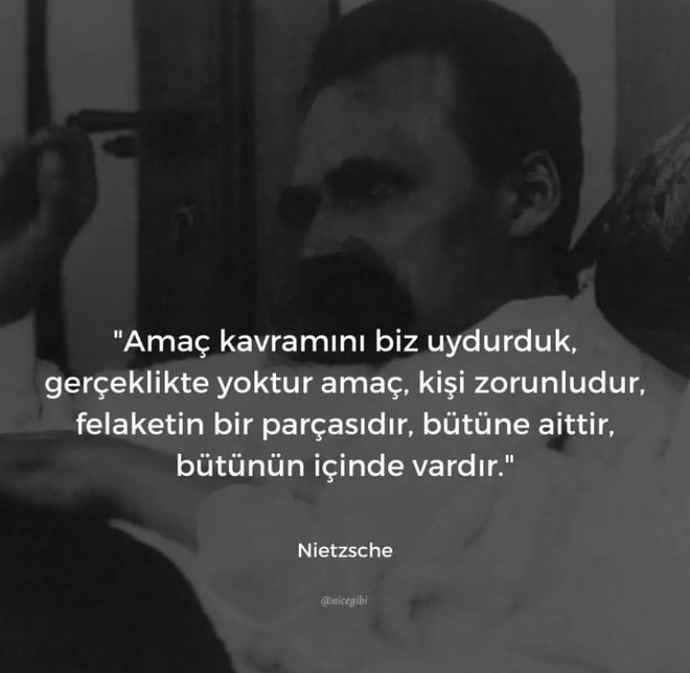 Sizin amacınız nedir?