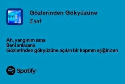 Uzun süre dinlemediginiz ama bir anda aklıniza gelen bir şarkı?