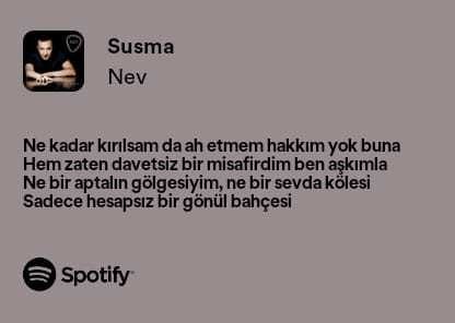 İmkansız aşklar için geceye bir şarkı önerisi?