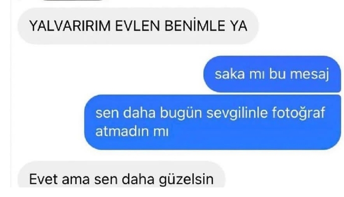 Cevap belli ama neyse 😏