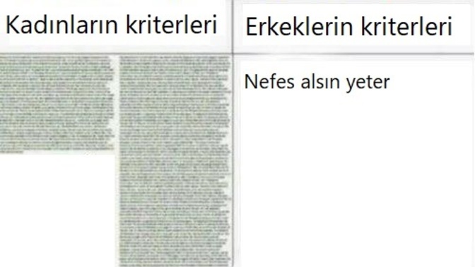 Sizce günümüz ilişkilerinin özeti nedir?