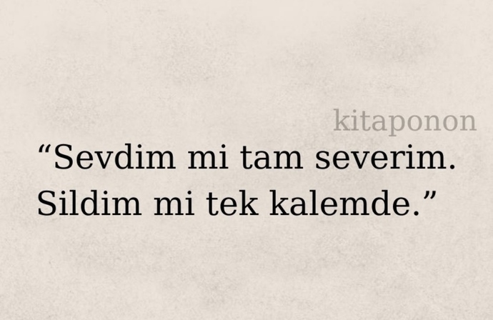 Sizin sevmeleriniz ve gitmeleriniz nasıldır?