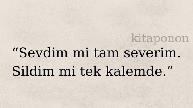 Sizin sevmeleriniz ve gitmeleriniz nasıldır?