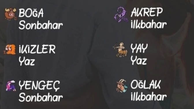 Burcuna göre senin aşk mevsimin hangisi?
